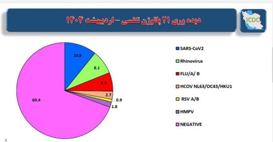 کرونا شایع‌ترین ویروس تنفسی کشور/ شناسایی ۲مورد ابتلابه HMPV