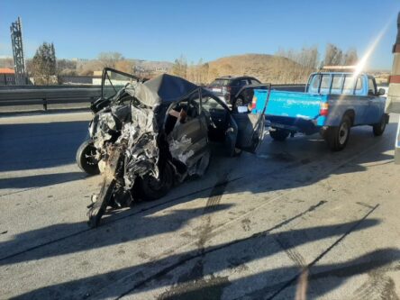 تصادف زنجیره ای در آزادراه پیامبر اعظم با یک فوتی و ۱۶مصدوم 