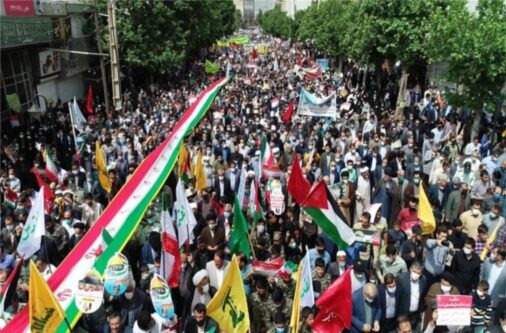 مسیرهای هشت‌گانه راهپیمایی روز جهانی قدس در تبریز اعلام شد
