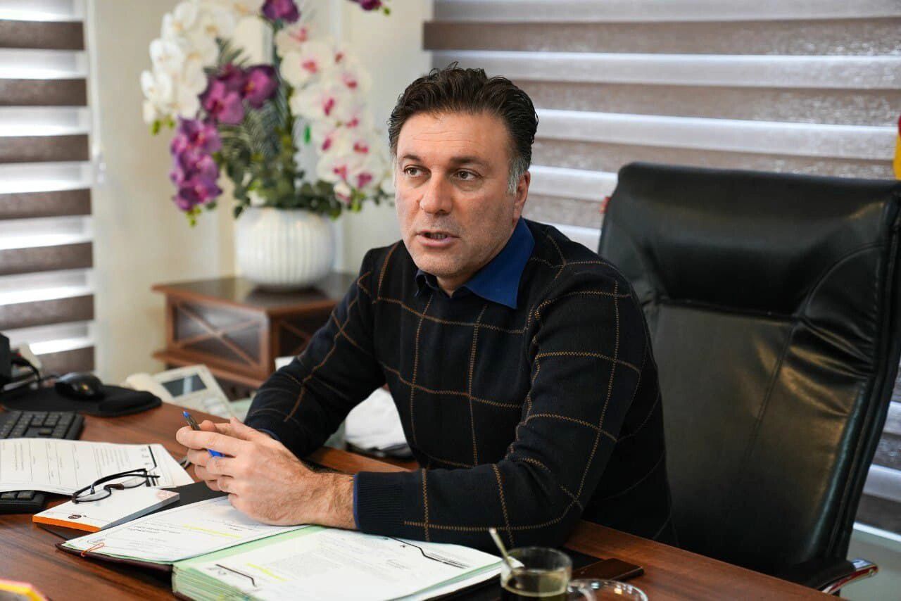 جشن قهرمانی تراکتور پس از بازی با استقلال خوزستان
