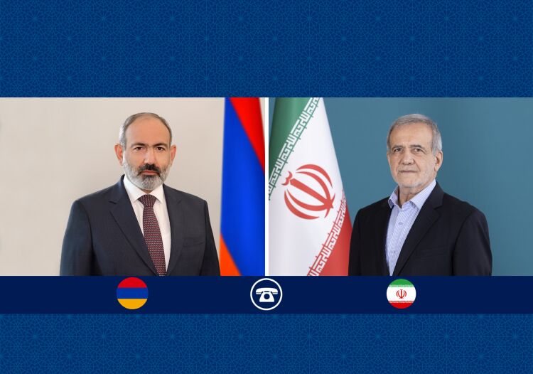 در گفت‌وگوی تلفنی نخست وزیر ارمنستان با رئیس جمهور مطرح شد؛