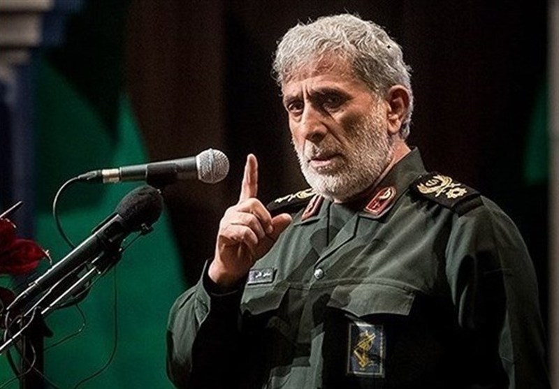 قاآنی: قدرت مقاومت قوی‌تر خواهد شد/‌معطل مذاکرات نیستیم