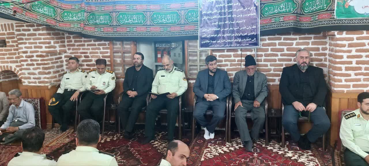 مراسم بزرگداشت شهید والا مقام «علیرضا عباسپور» در سیس شبستر برگزار شد