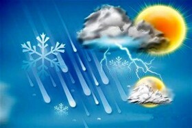 رگبار و رعد و برق در نوار شمالی کشور