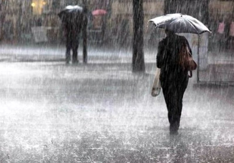 بارش باران در برخی مناطق آذربایجان شرقی