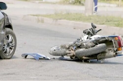 تصادف موتورسیکلت در محور کهنمو به کندوان با ۲ نفر فوتی