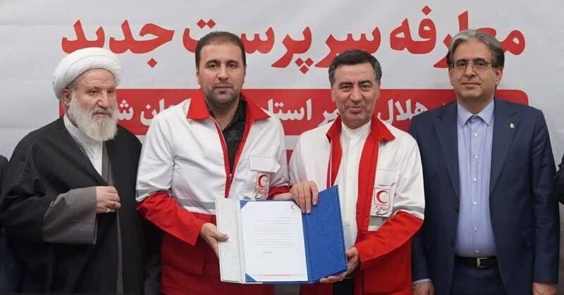 تکریم و معارفه سرپرست جمعیت هلال‌احمر آذربایجان‌شرقی