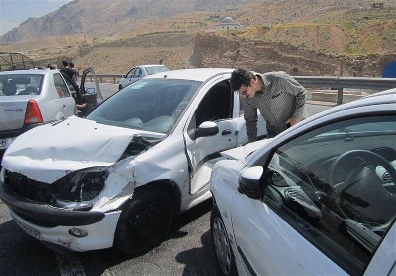 تصادف زنجیرهای در اتوبان کسایی تبریز؛ 7 مصدوم