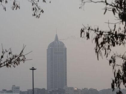 هوای کلانشهر تبریز ناسالم برای گروههای حساس