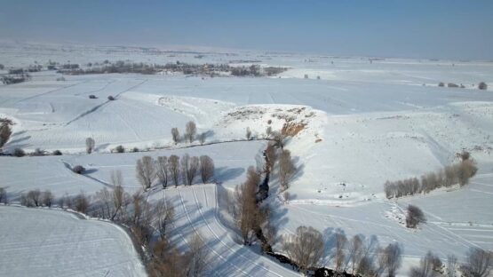 بارش برف در مناطق مختلف آذربایجان شرقی